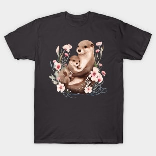 Cute otters T-Shirt